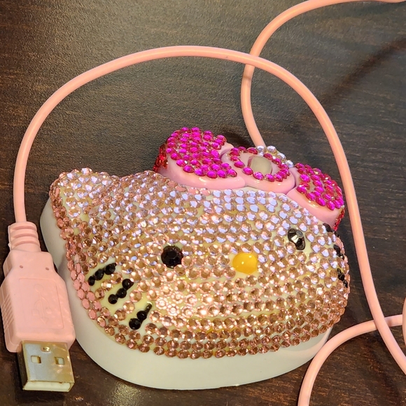 Hello Kitty Computers, Laptops & Parts Hello Kitty Bling Usb Computer Mouse Poshmark